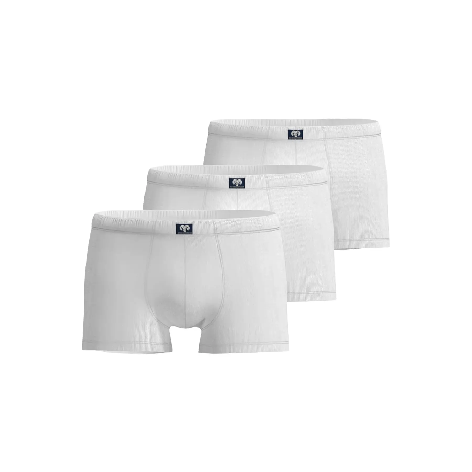 Unifarbene Boxershorts Ceceba (x3)