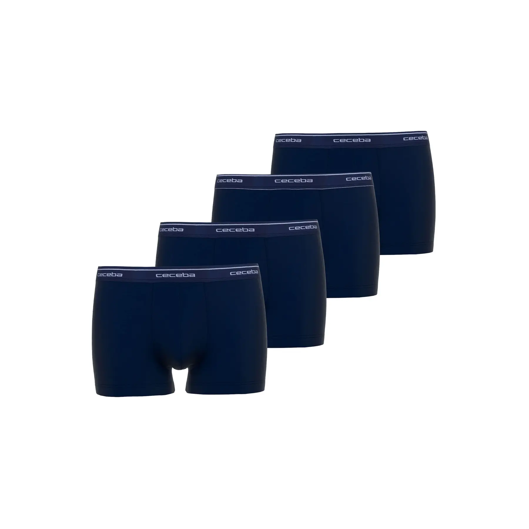 Unifarbene Boxershorts Ceceba (x4)