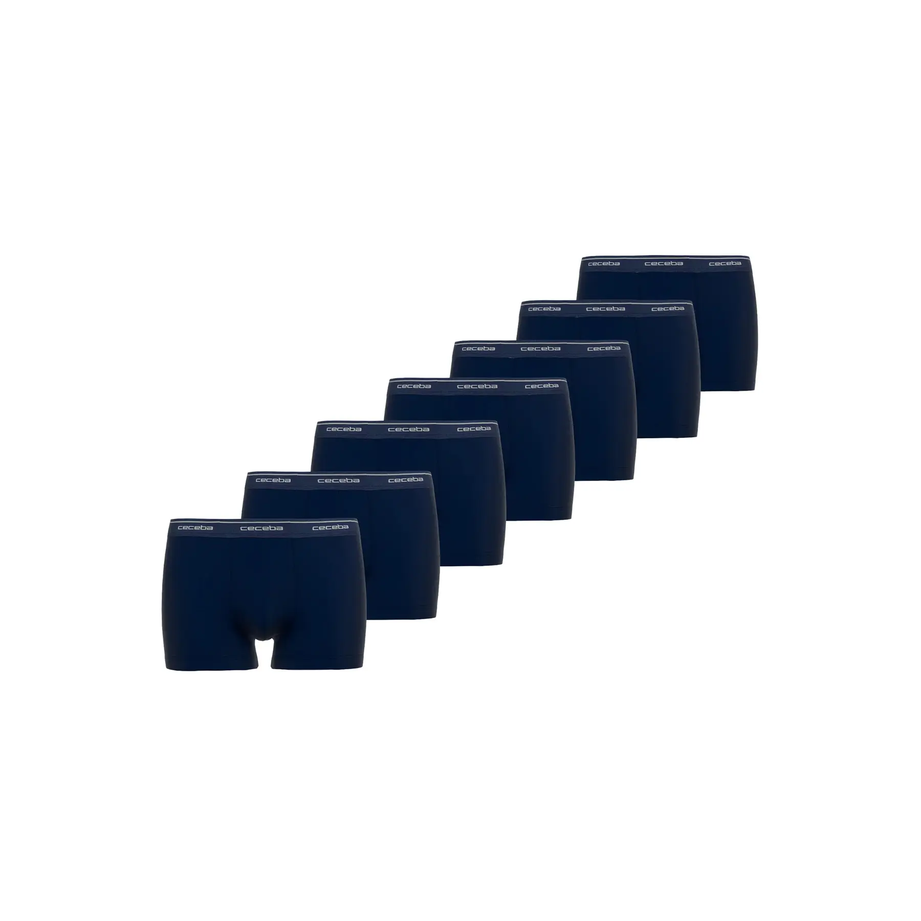 Unifarbene Boxershorts Ceceba (x7)