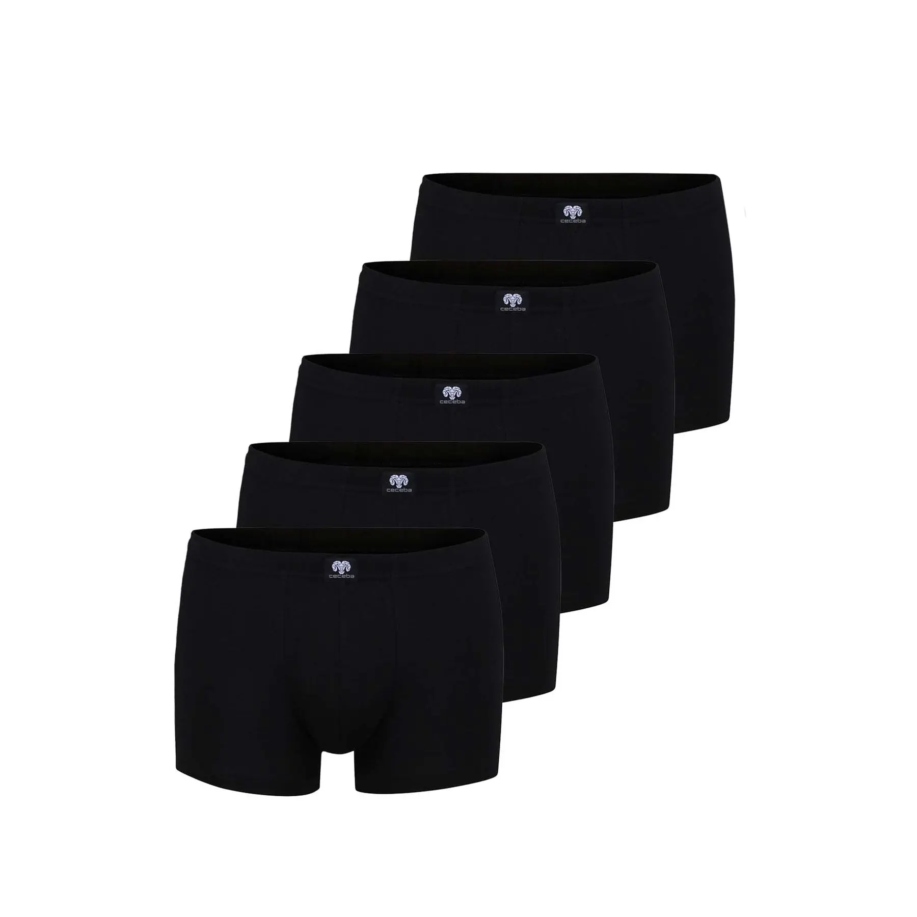 Unifarbene Boxershorts Ceceba (x10)