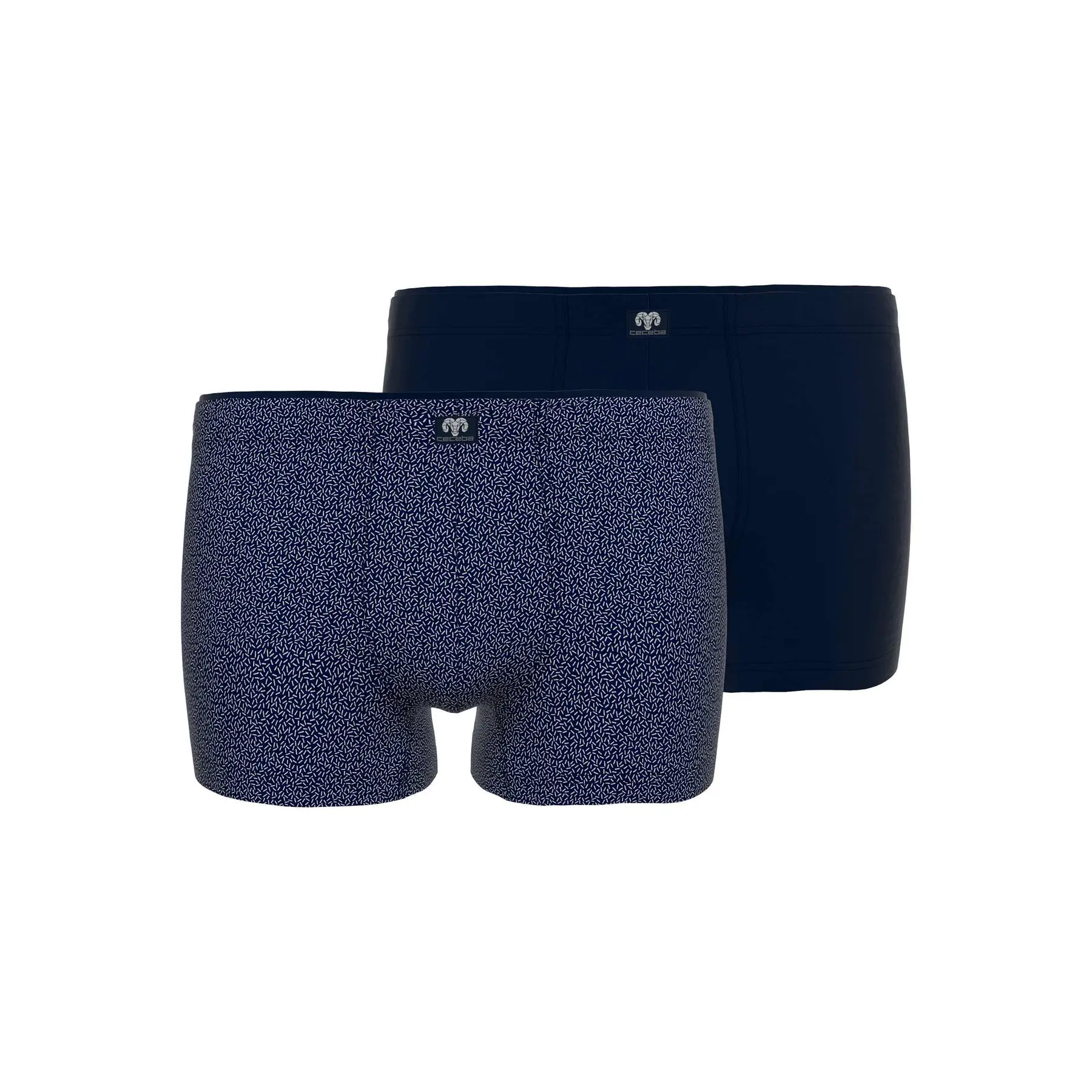 Unifarbene Boxershorts Ceceba (x2)