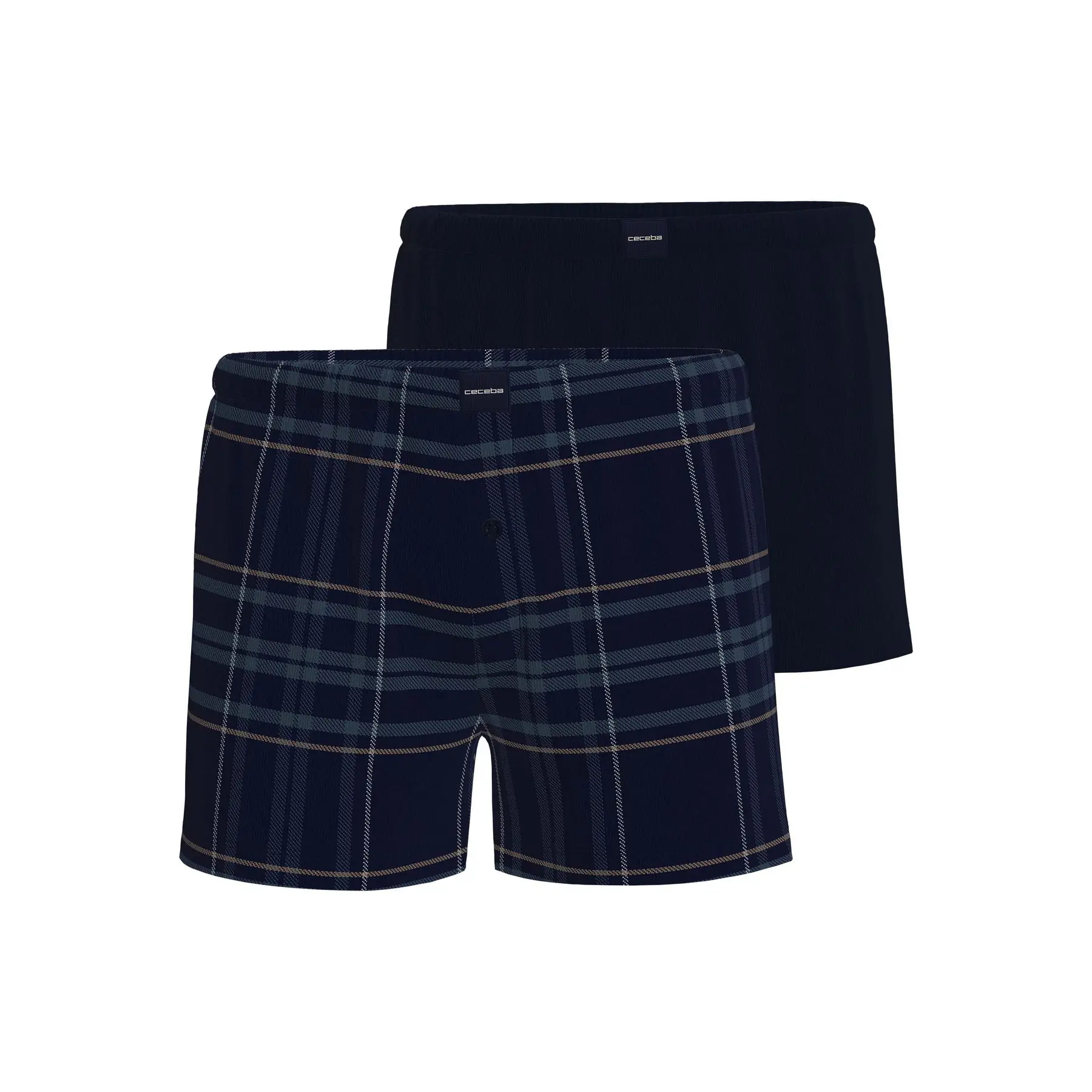 Karierte Boxershorts Ceceba (x2)