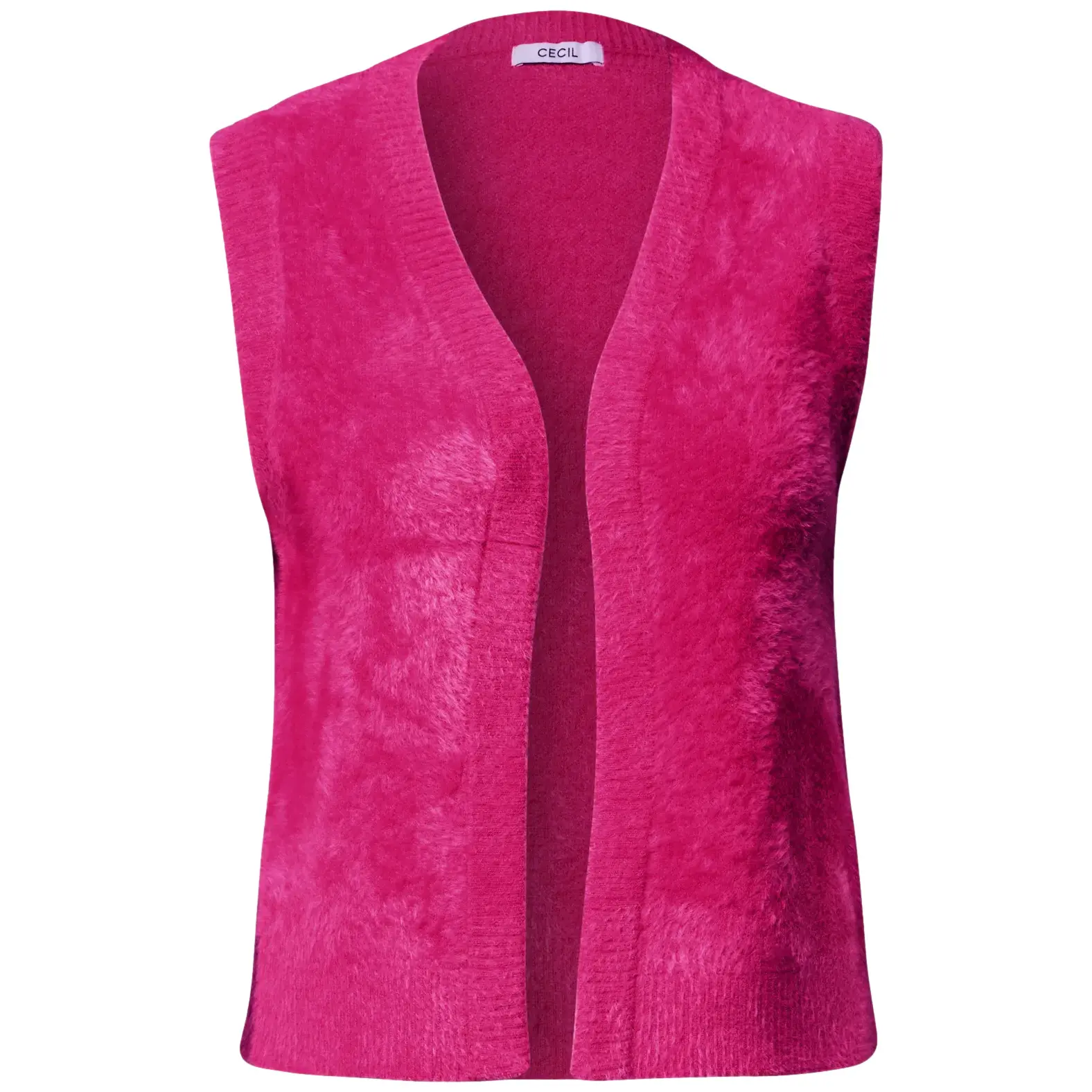 Weste Damen Cecil Tos Open Feather Yarn