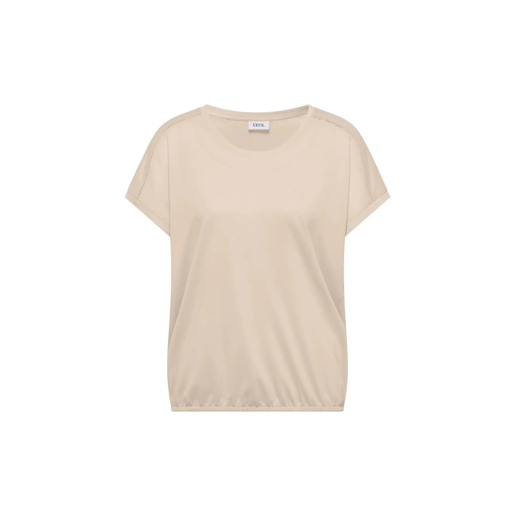 T-shirt da donna Cecil Lace Shoulder