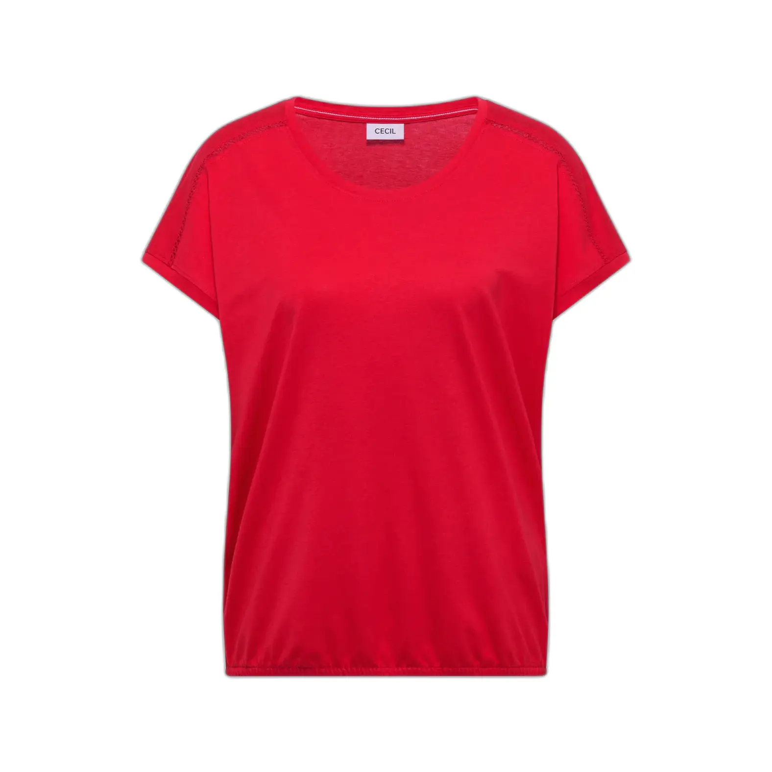 T-shirt da donna Cecil Lace Shoulder