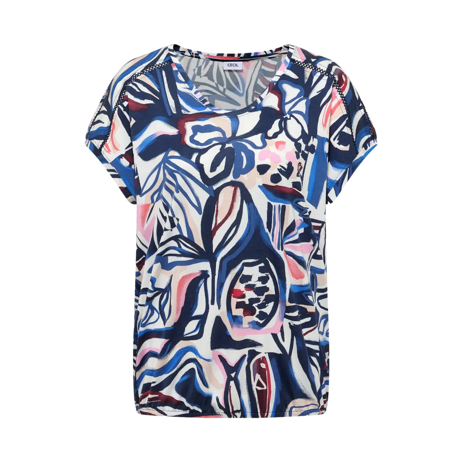 T-shirt da donna Cecil TOS Multi AOP