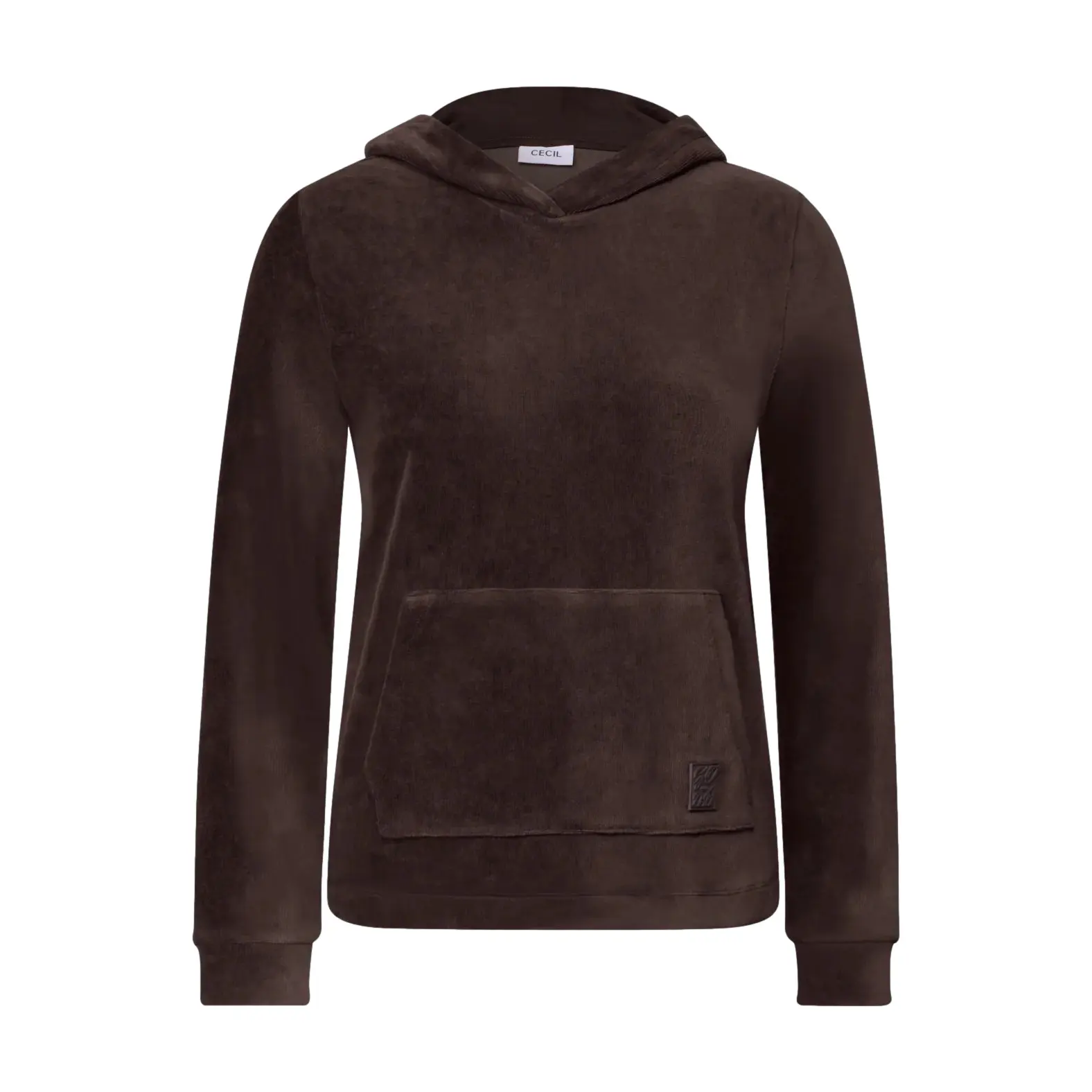 Felpa con cappuccio da donna Cecil Tos Solid Cord
