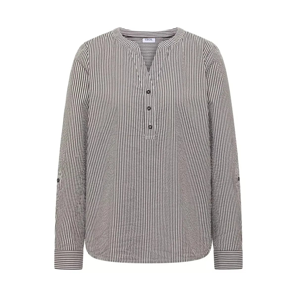 Blusa in seersucker donna Cecil