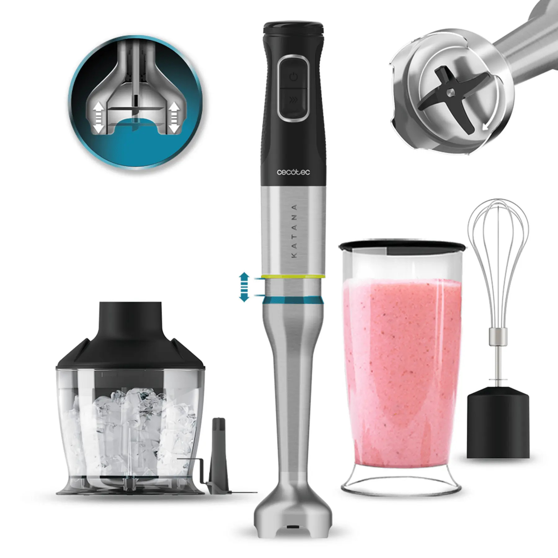 Mixeur Cecotec Katana 12 Chop B Mixeur Cecotec Katana 12 Chop B