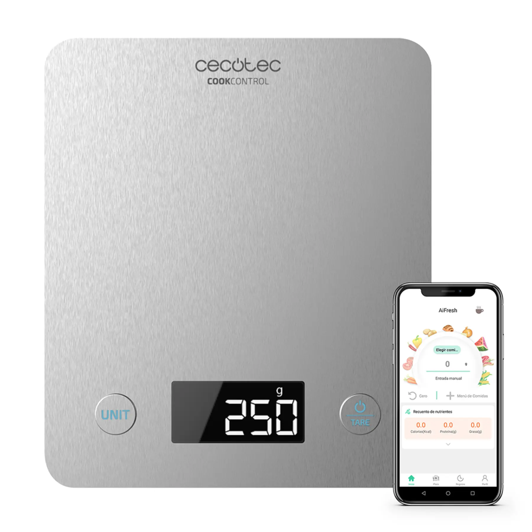 Balance alimentaire numérique Cecotec Cook Control 10000 Balance alimentaire numérique Cecotec Cook Control 10000