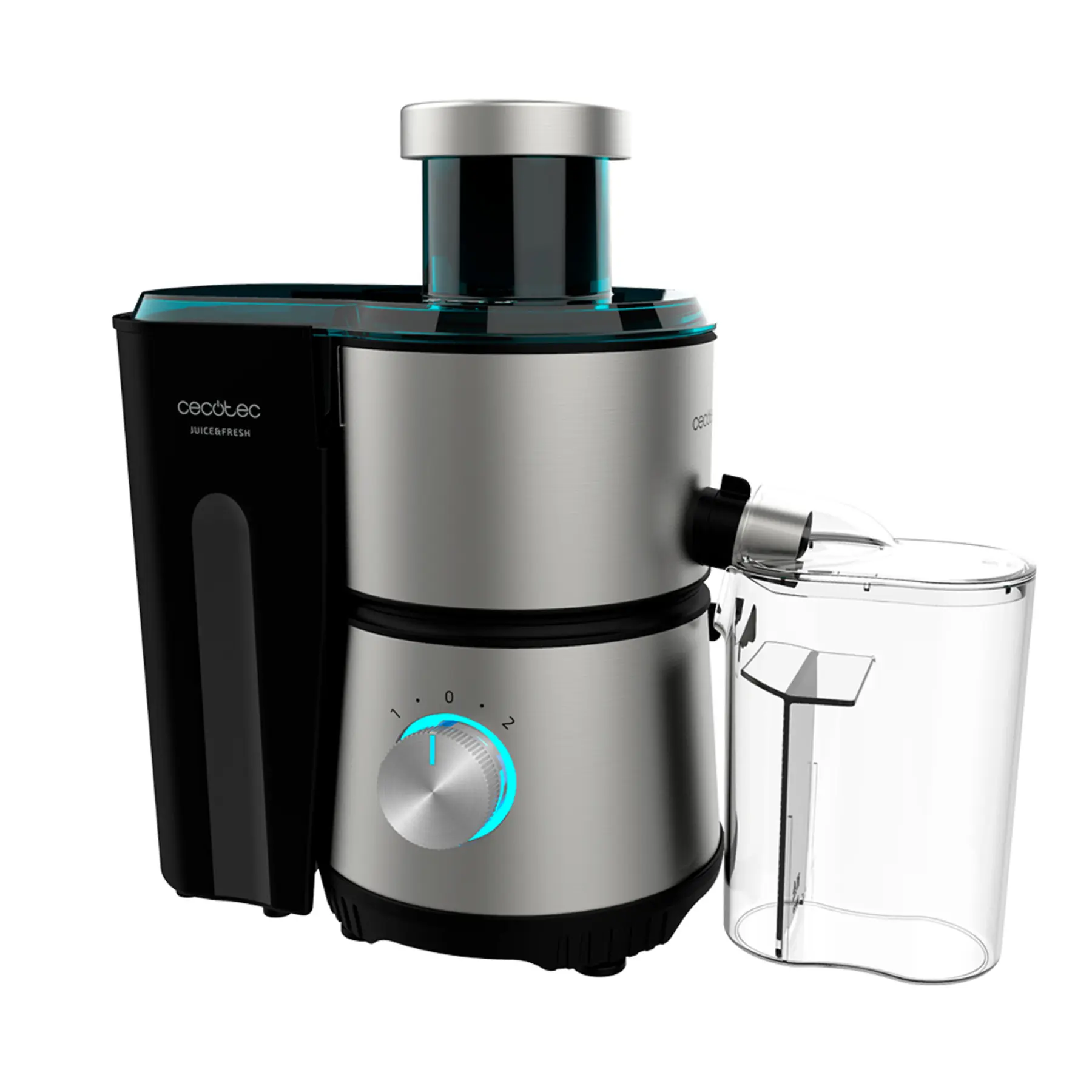 Machine à jus Cecotec Juice&Fresh 400 Titan Machine à jus Cecotec Juice&Fresh 400 Titan