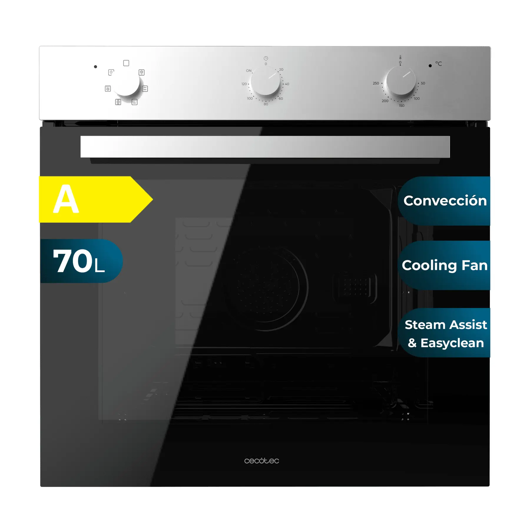 Four encastrable Cecotec Bolero Hexa M236000 Inox Time A Four encastrable Cecotec Bolero Hexa M236000 Inox Time A