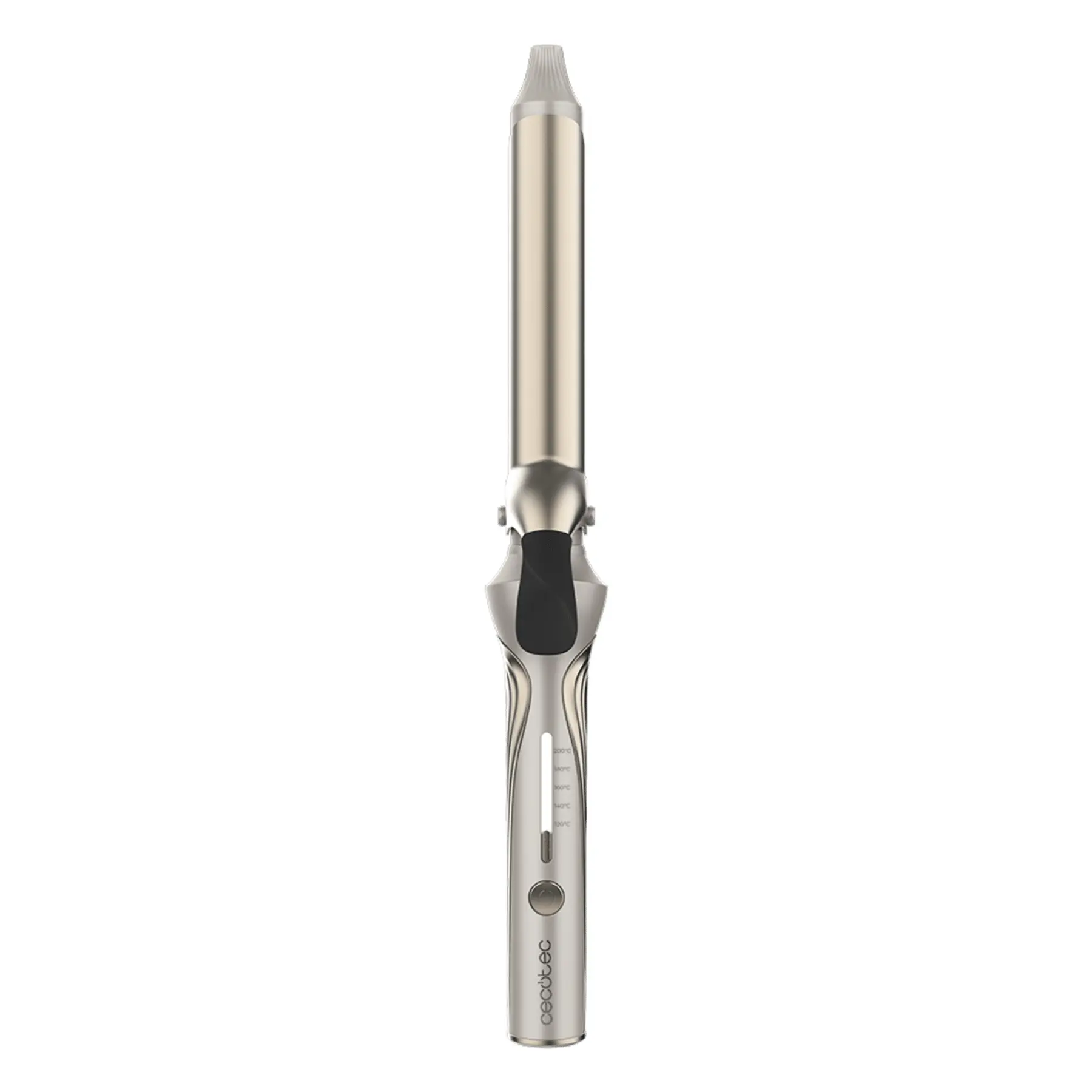Cecotec Rizador de Pelo Pinza de 25mm SurfCare CurlClip. Revestimiento Cerámica, Queratina y Aceite de Argán
