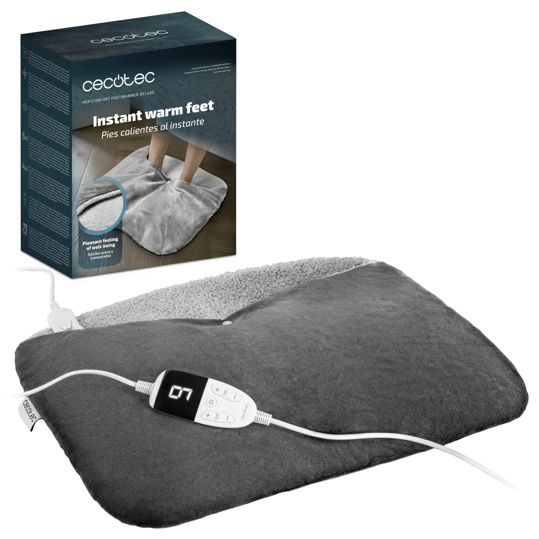 Fußwärmer Cecotec HeatConfort FootWarmer deluxe