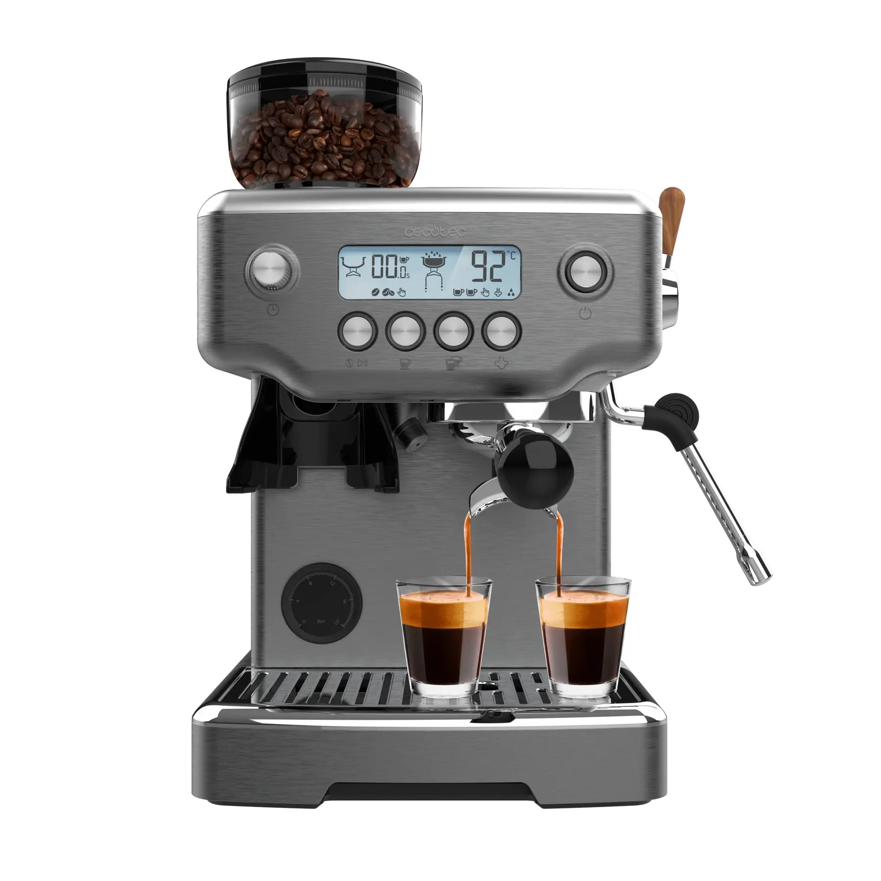 Kaffeemaschine Cecotec Power Espresso 20 Barista Steel & Grind