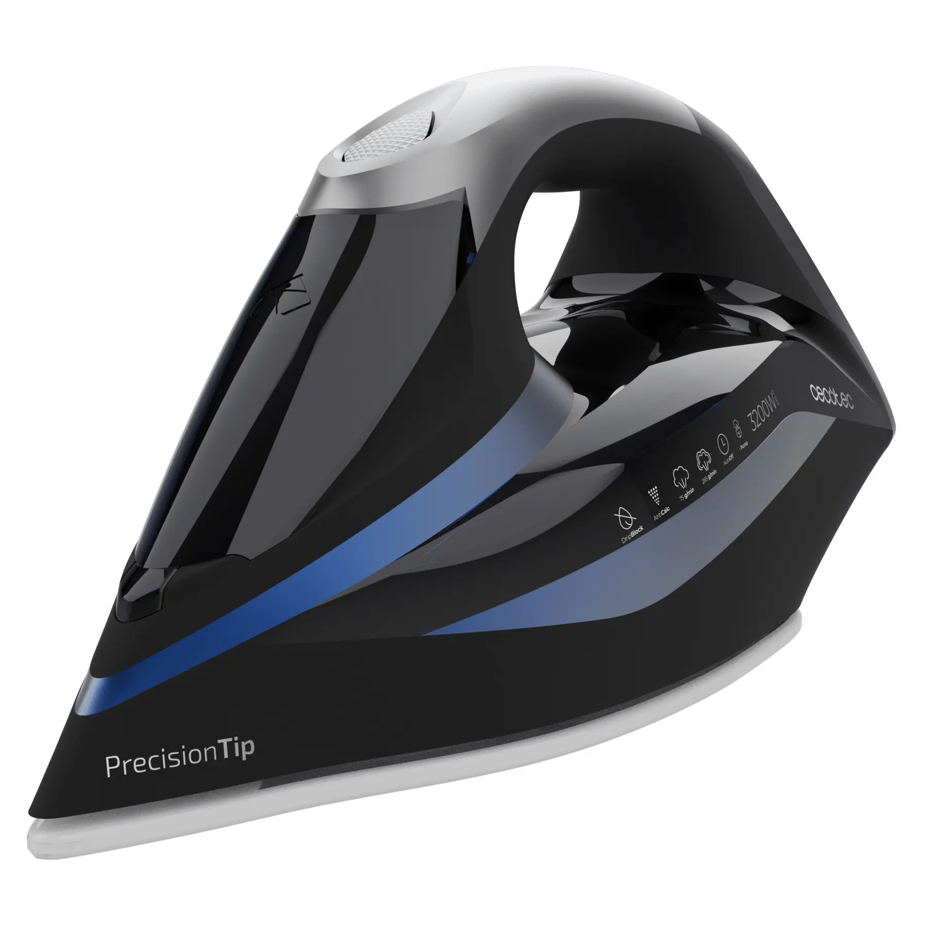 Cecotec Blau/Schwarz Ironhero 3200 Double Steam I-Pump, Bügeleisen, - Image 3