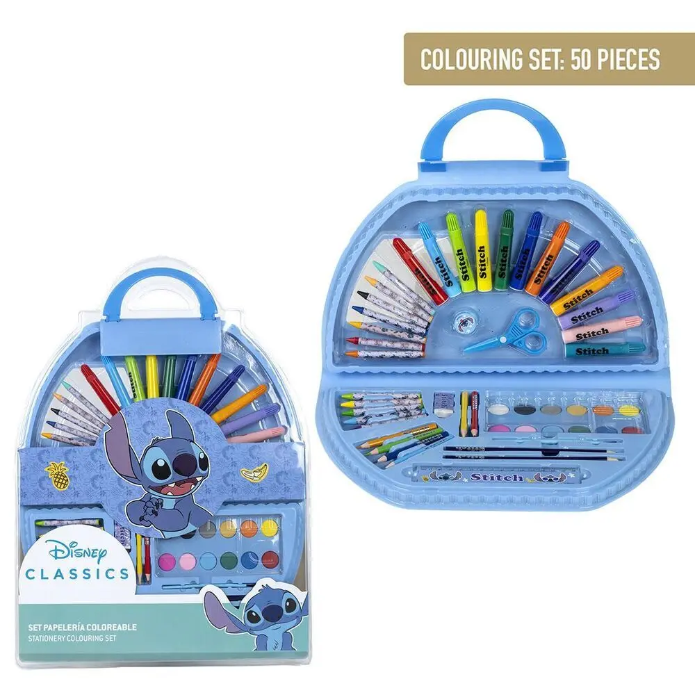 Coffret de papeterie Cerda Disney Stitch (x50) Coffret de papeterie Cerda Disney Stitch (x50)