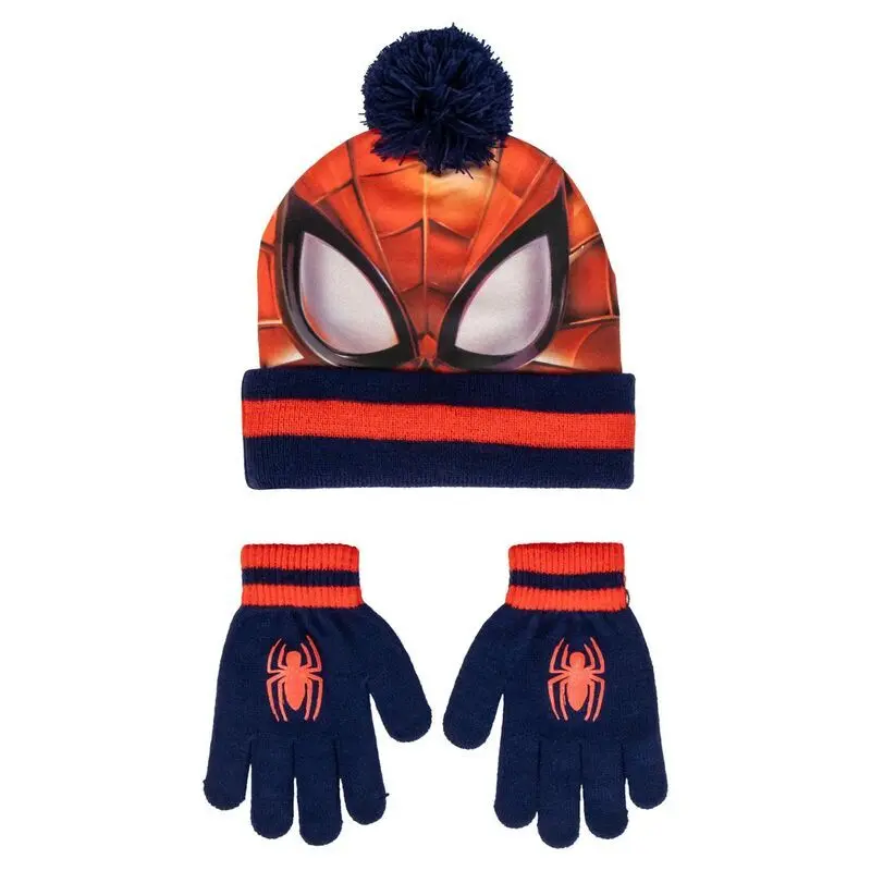 Ensemble bonnet et gants enfants enfant Cerda Marvel Spiderman Ensemble bonnet et gants enfants enfant Cerda Marvel Spiderman