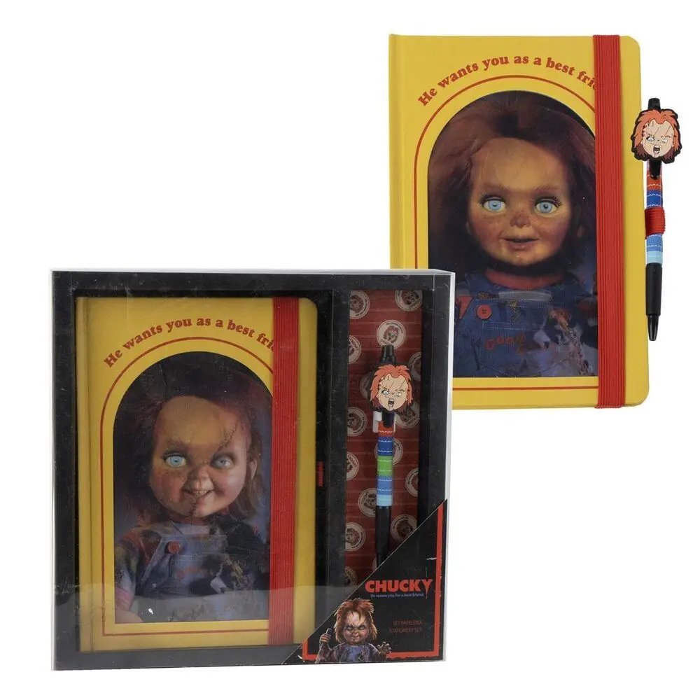 Carnet mit Stift Cerda Chucky