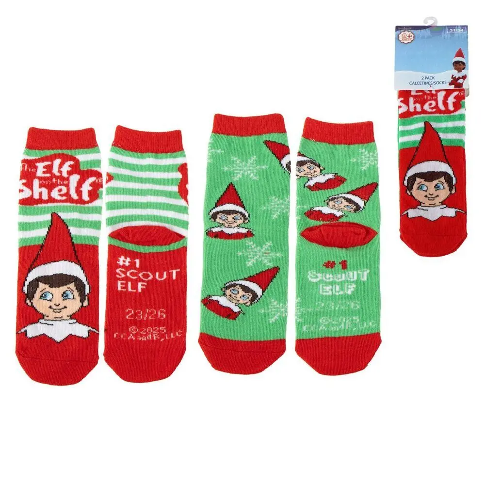 Chaussettes enfant Cerda The Elf On The Shelf (x2)