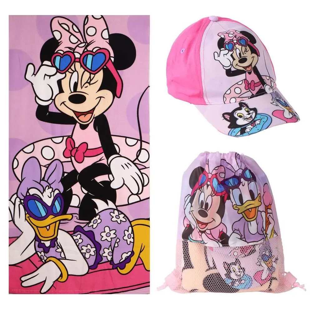 Set Handtuch, Tasche und Mütze Cerda Minnie