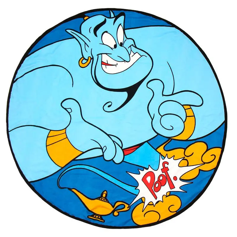 Cerda Unisex Kinder Blau Strandtuch Aus Mikrofaser Kind Disney Aladdin