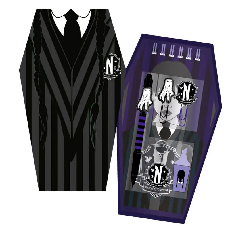 Coffret de papeterie Cerda Wednesday Coffret de papeterie Cerda Wednesday