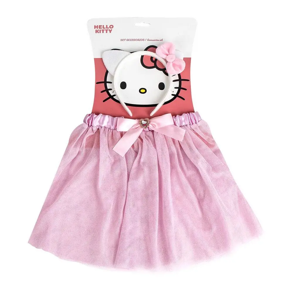 Ensemble bandeau + tutu fille Cerda Hello Kitty