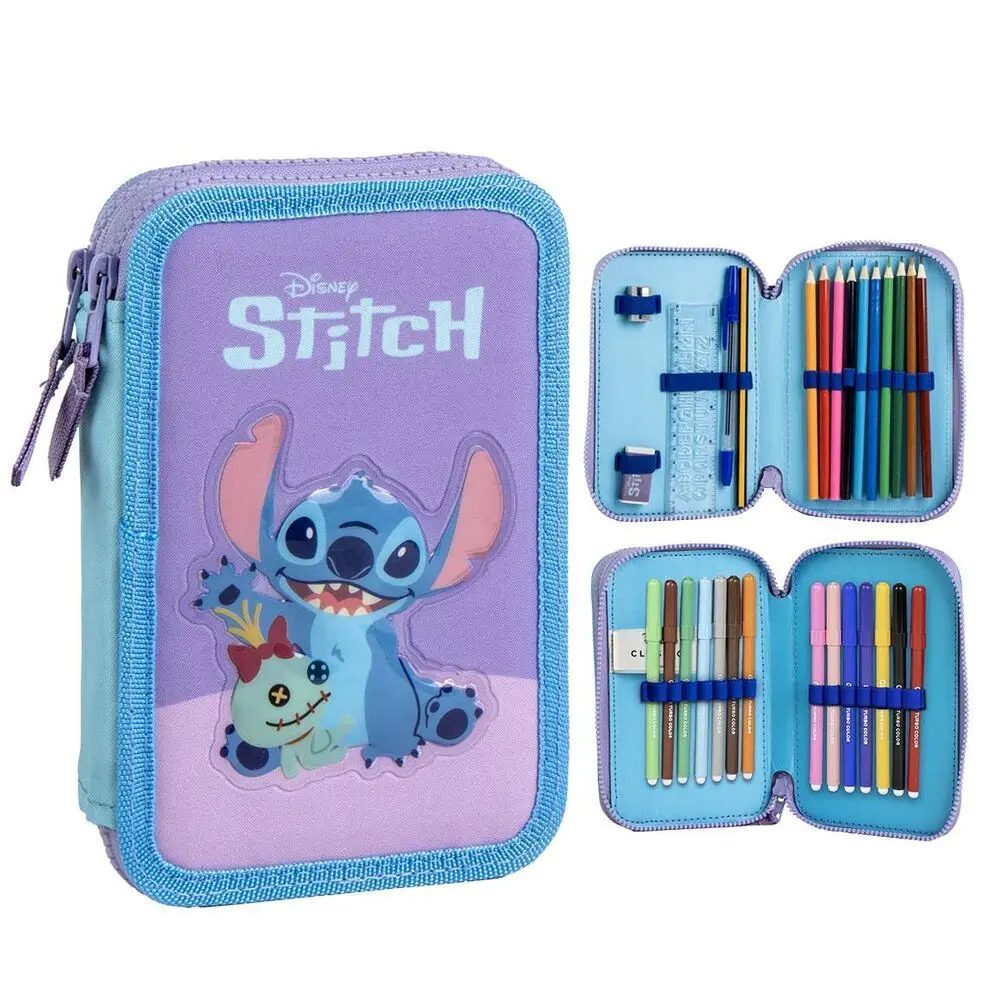 Trousse double Cerda Disney Stitch Trousse double Cerda Disney Stitch