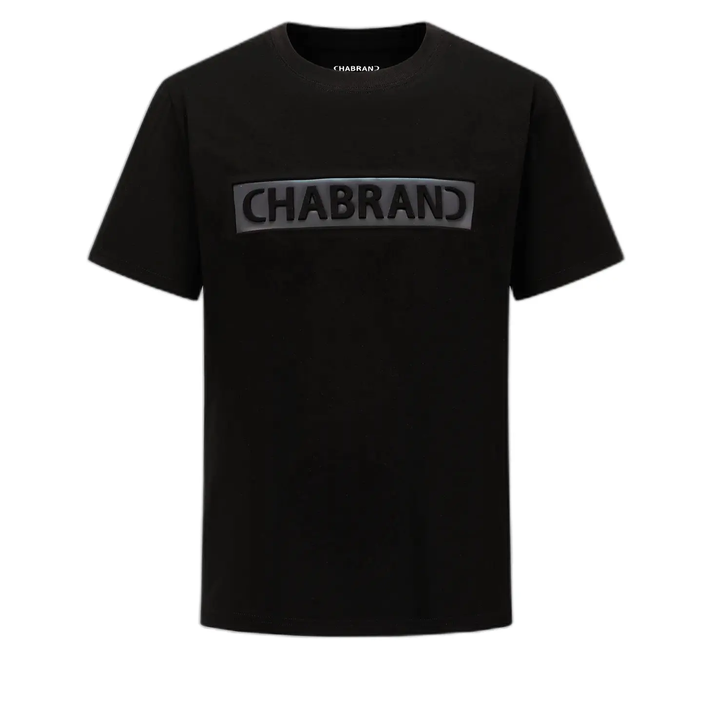 T-shirt con logo incorniciato Chabrand