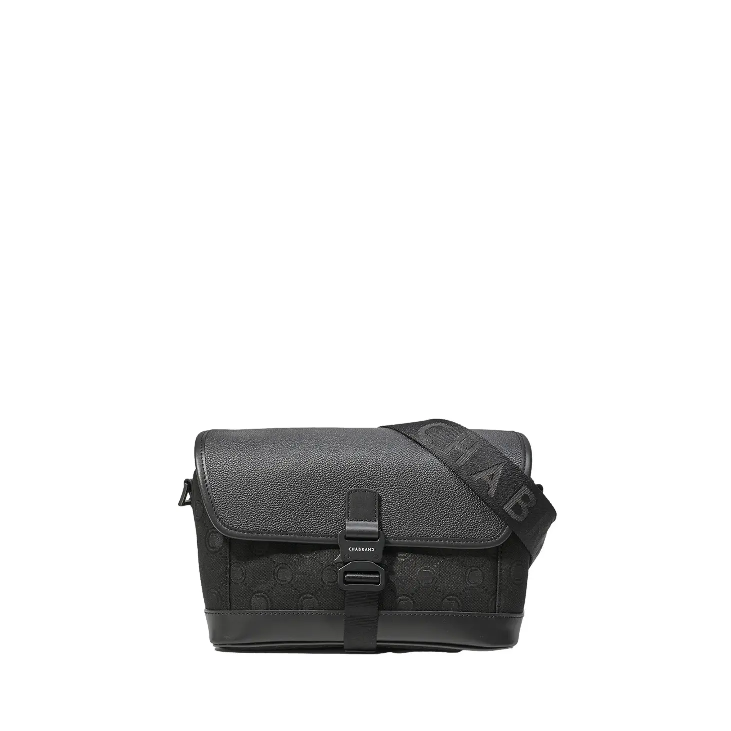 Borsa a tracolla in tela con logo Chabrand Icone
