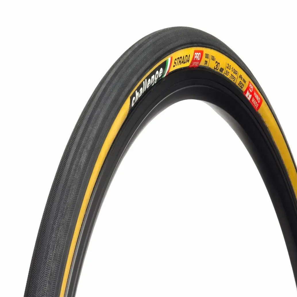Challenge Strada Pro 700 X 30 Racefietsband Goud 700 x 30
