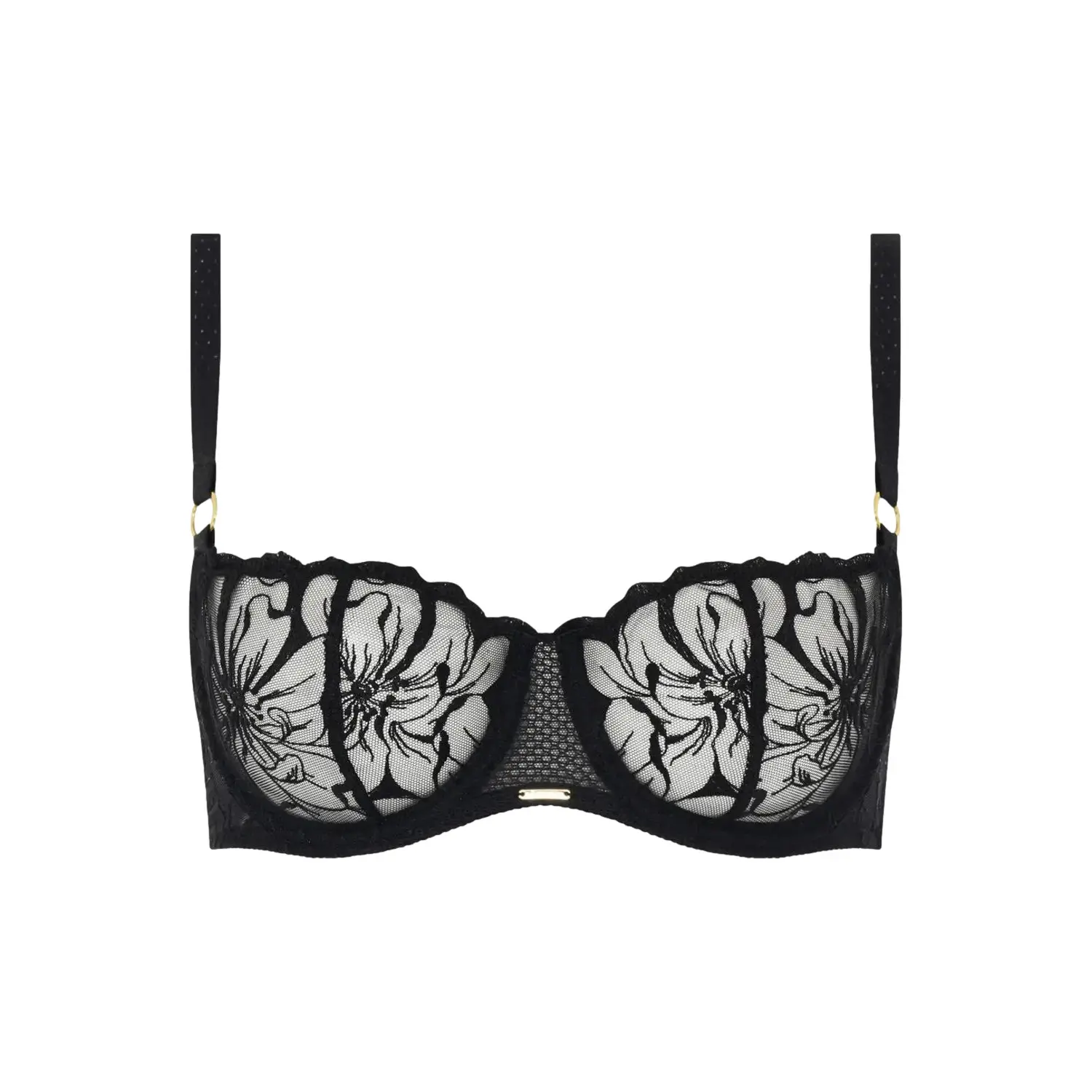 Soutien-gorge corbeille balconnet femme  Fleurs