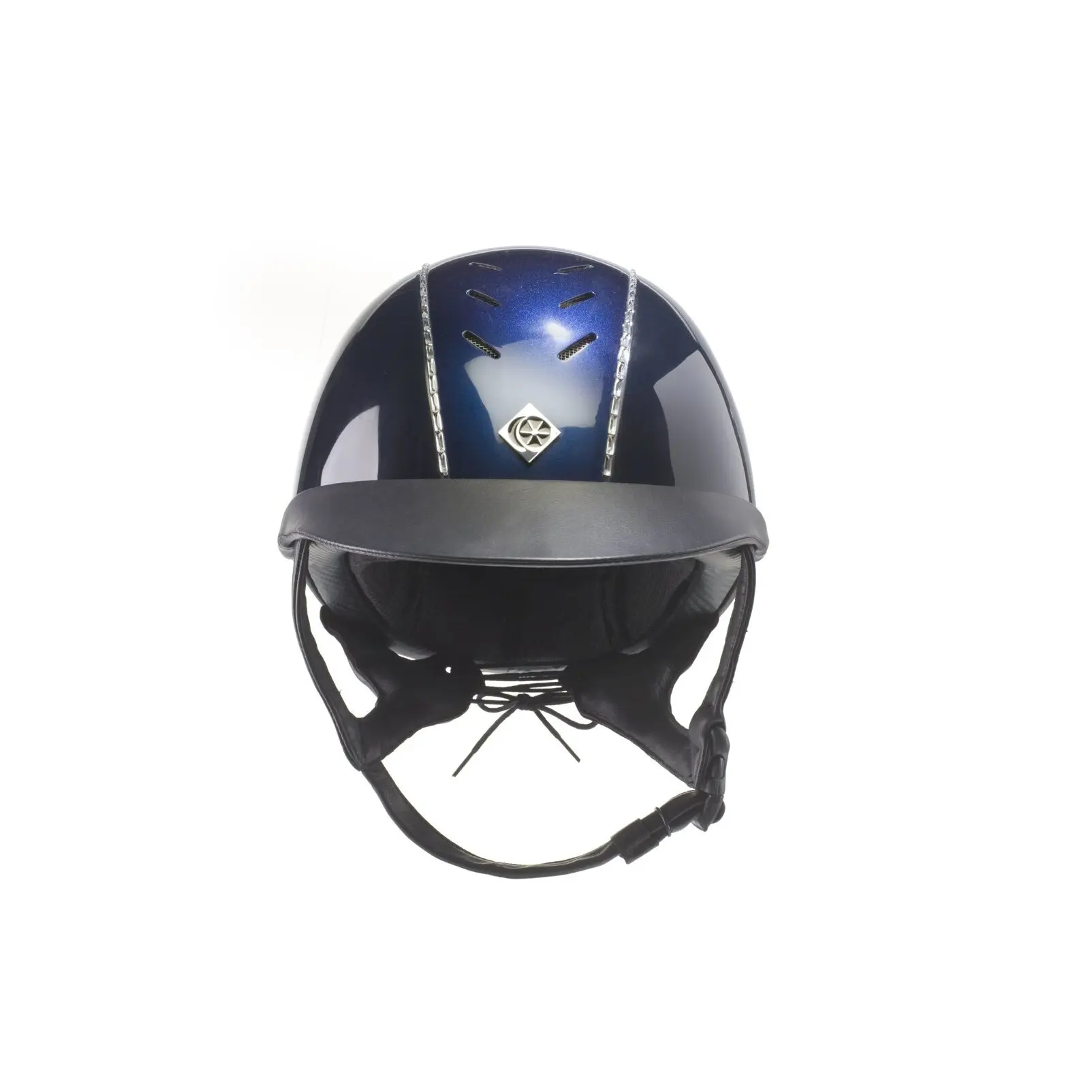 Riding helmet Charles Owen Ayrbrush reflection wide peak