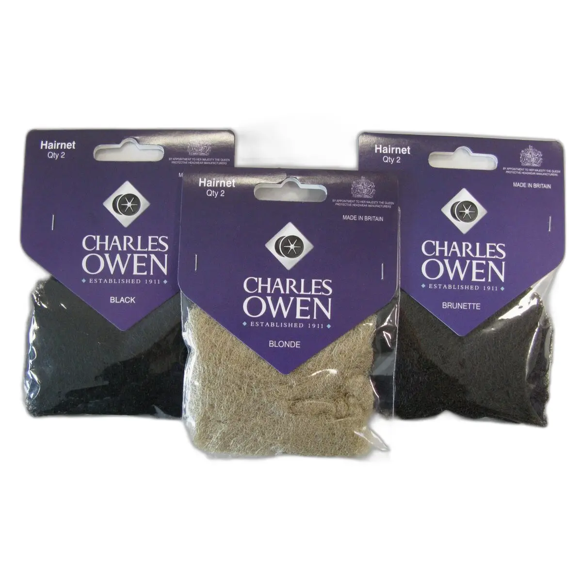 Hair net Charles Owen (x2)