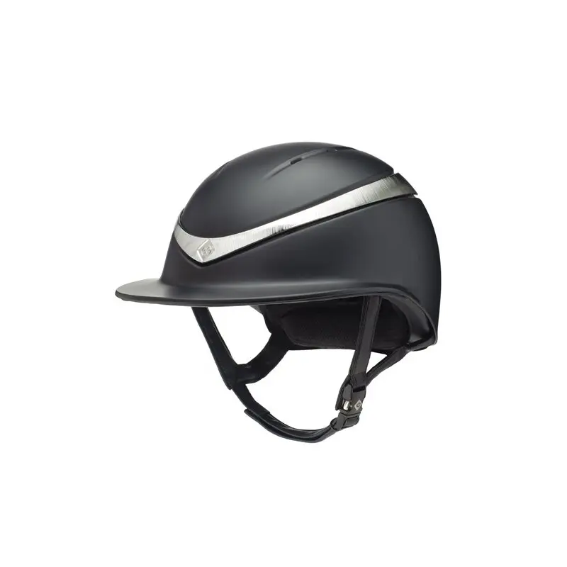 Cappello da equitazione picco largo brillante Charles Owen luxe
