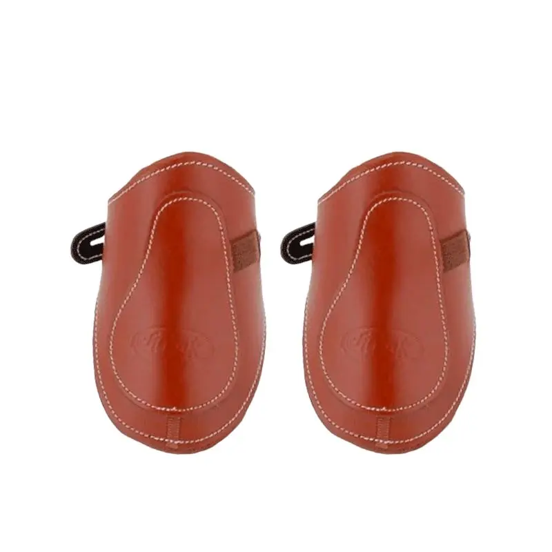 Leather Fetlock Protectors with button Chetak