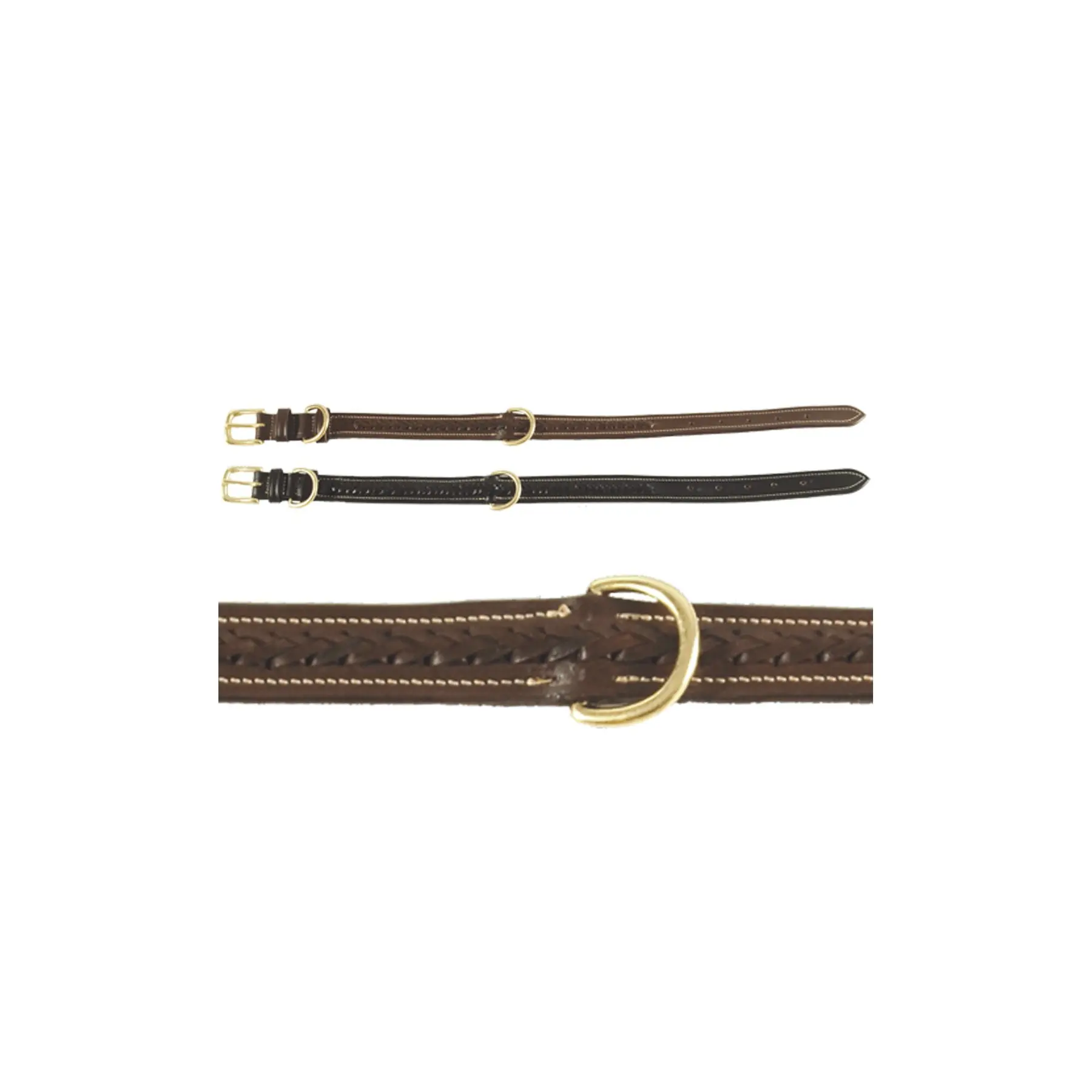 Braided dog collar Chetak