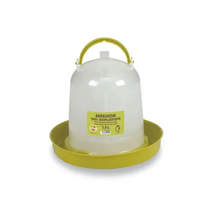 Bioplastic Drinker for Poultry Chick'A 1,5 L