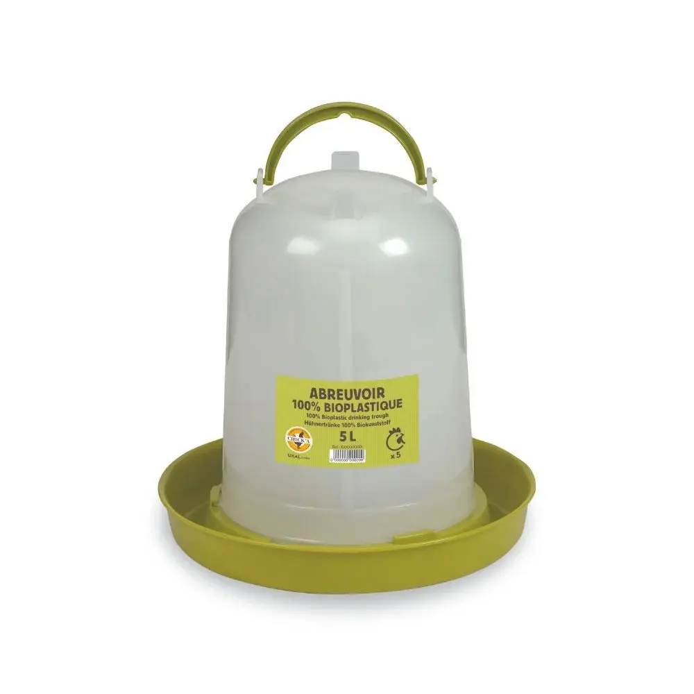 Bioplastic Drinker for Poultry Chick'A