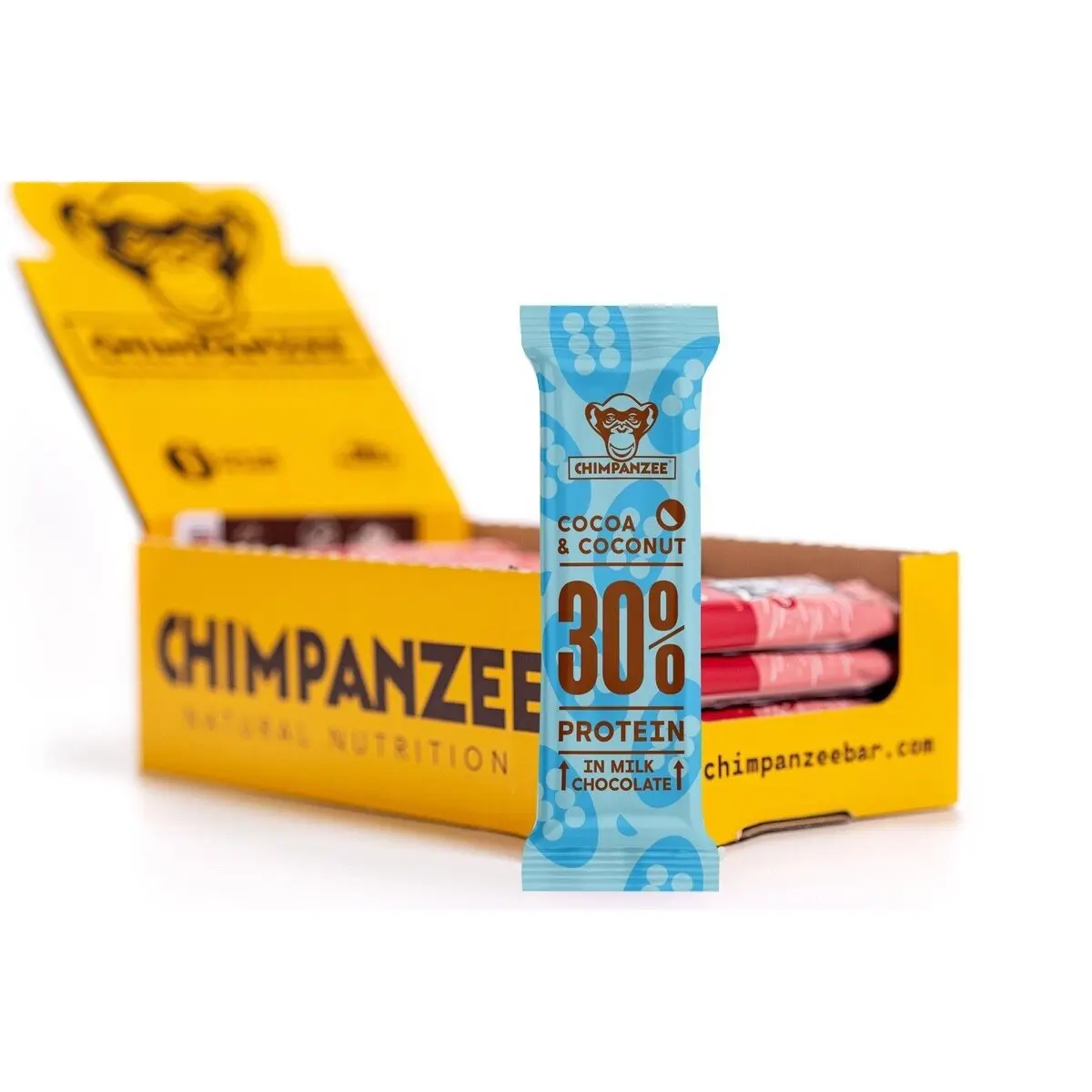 Barra di nutrizione cacao e cocco Chimpanzee