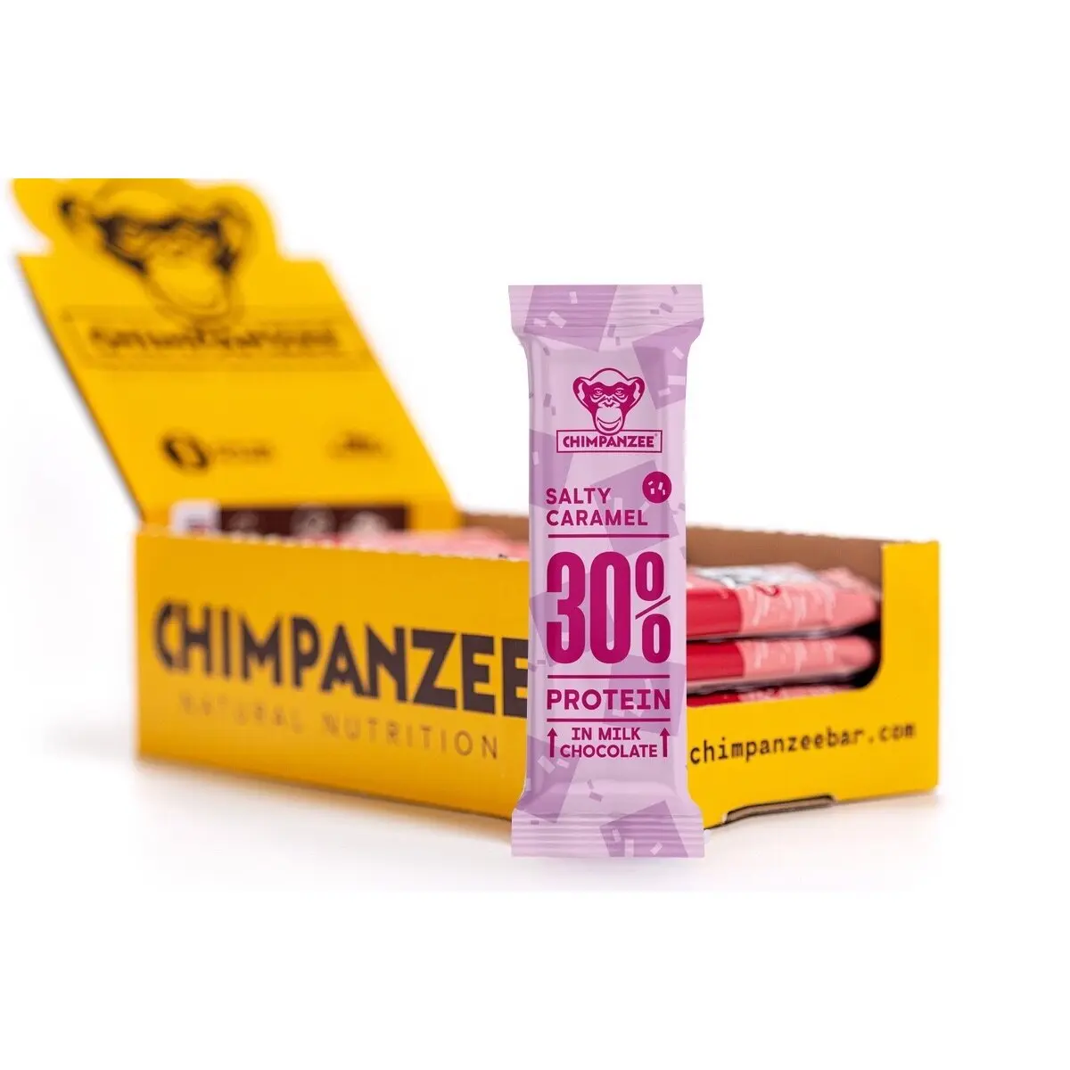 Barre di nutrizione al caramello salato Chimpanzee