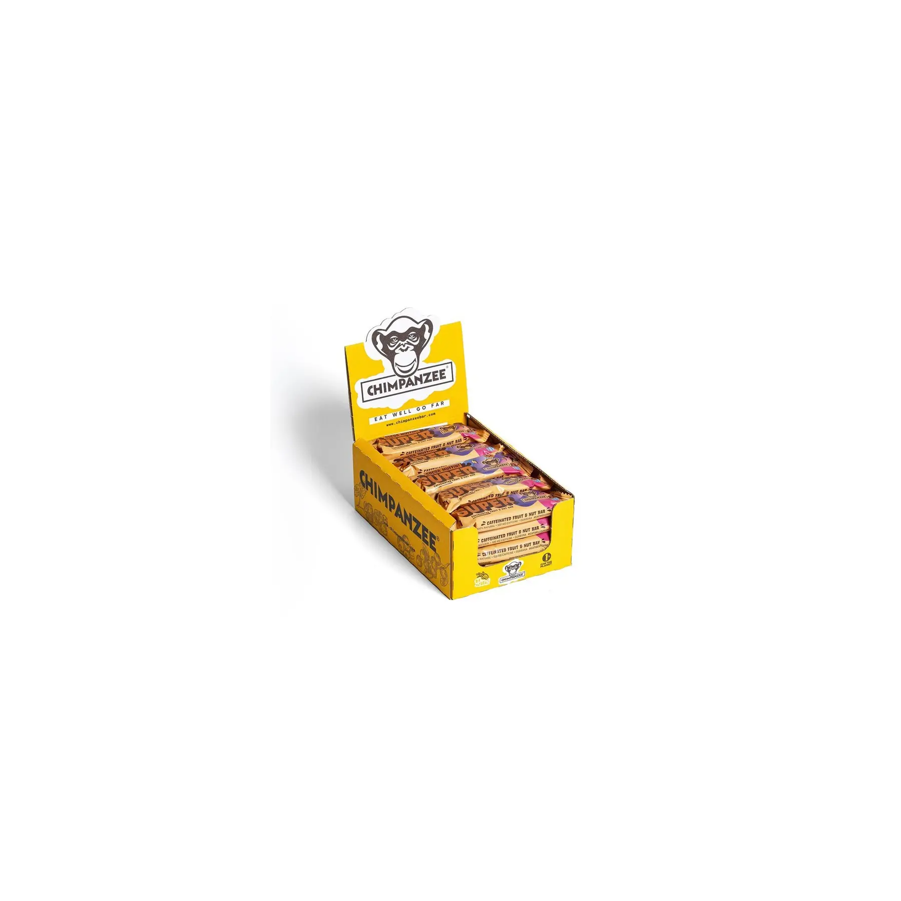 Barra de nutrición muffin de cacao Chimpanzee Guarana