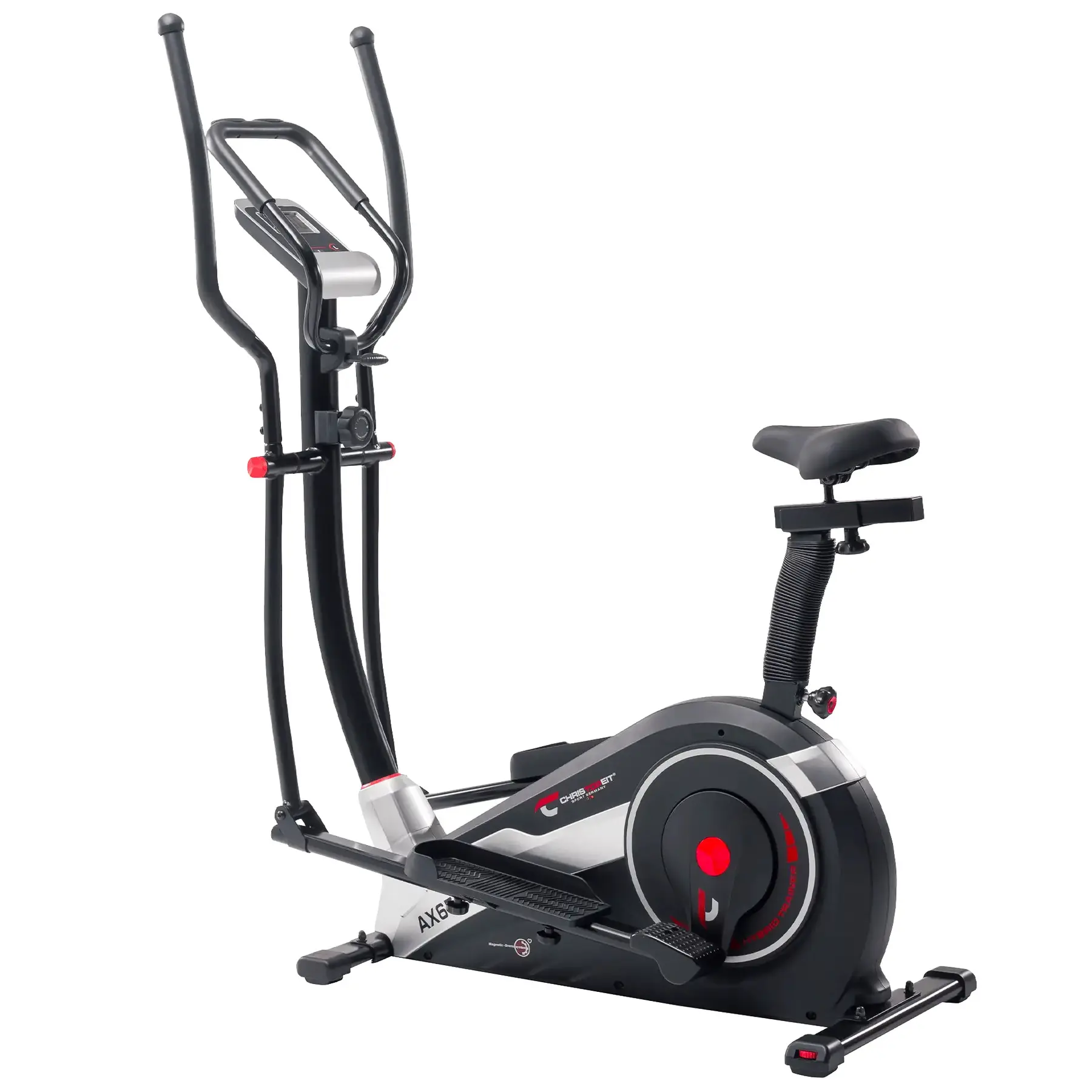 Bicicleta elíptica 2 en 1 Christopeit AX 6500