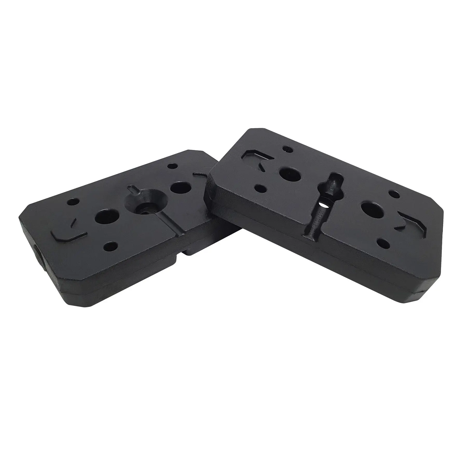 Christopeit Sport Gewichteplatten 10 kg Set, 2 Stk. tlg.