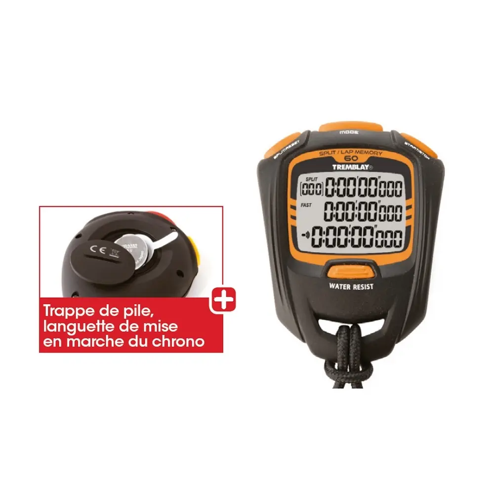 Stopwatch Tremblay 60 herinneringen