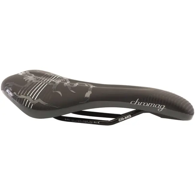 Synthetisch fietszadel Chromag Juniper top chromo rails