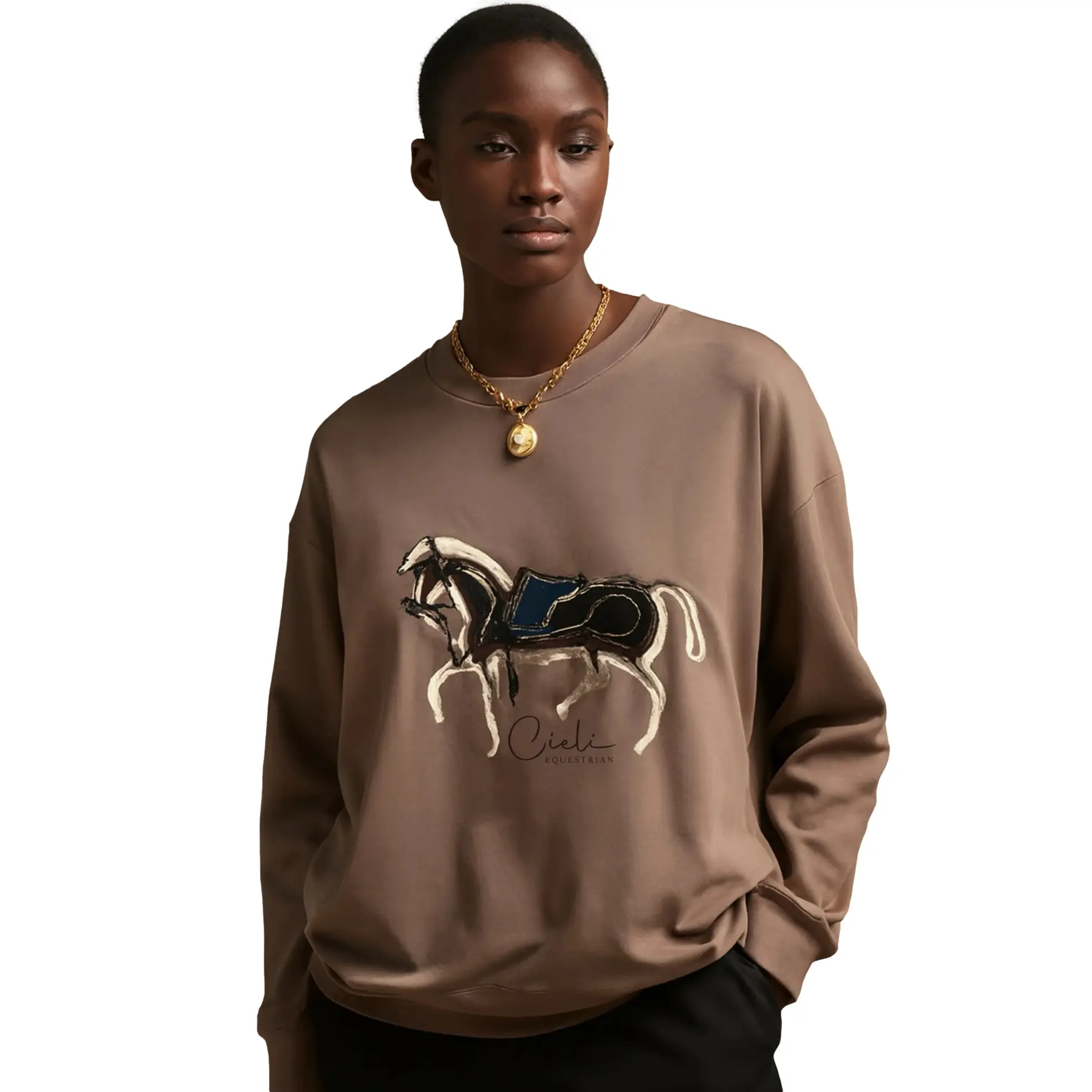 Langarmshirt Cieli Equestrian The Iyanda Full Horse