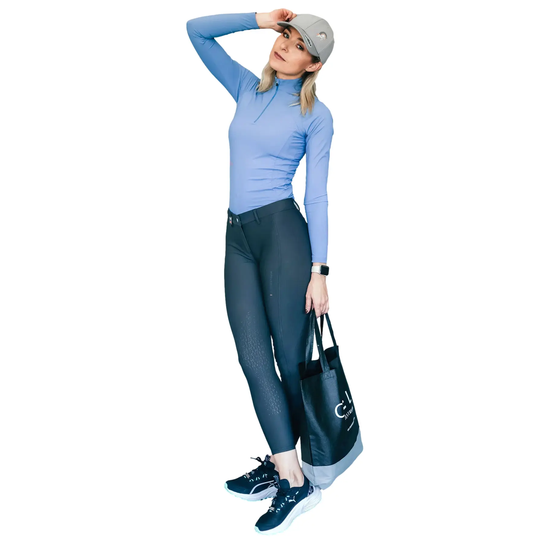 Reithose mid grip Damen Cieli Equestrian Berlin Everyday
