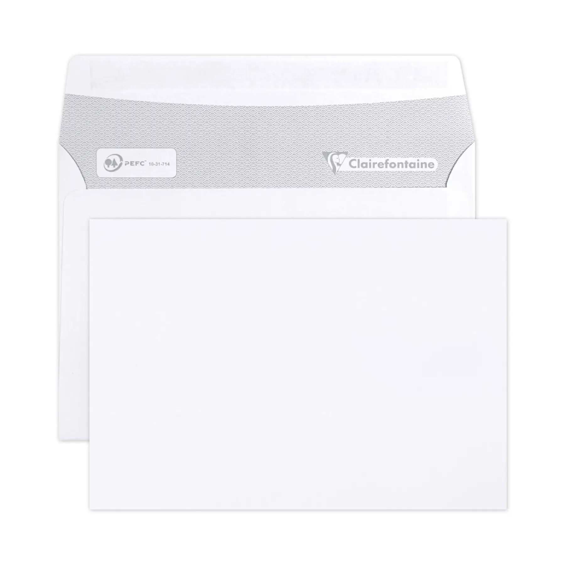 Enveloppe auto-adhésive Clairefontaine 90 g (x500)